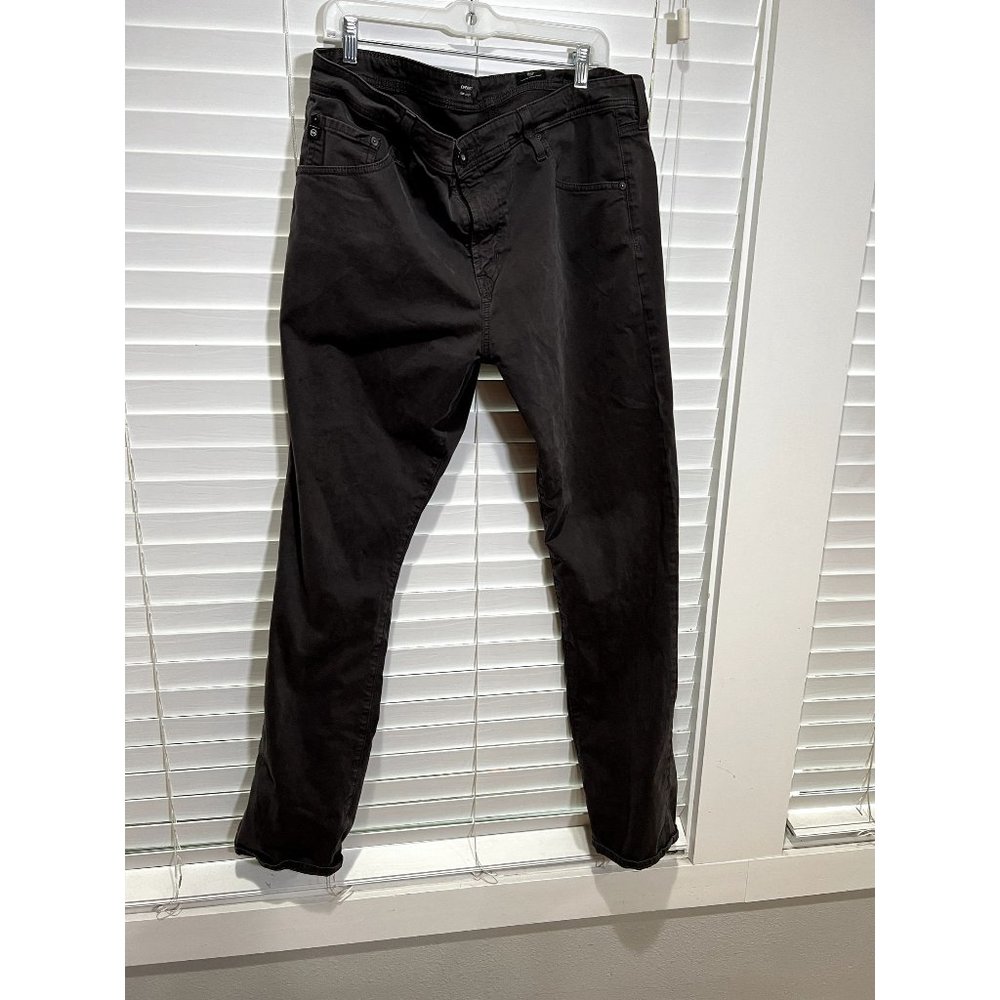 Adriano Goldschmied The Everett Slim Straight‎ Gray Pants - Size 38x34